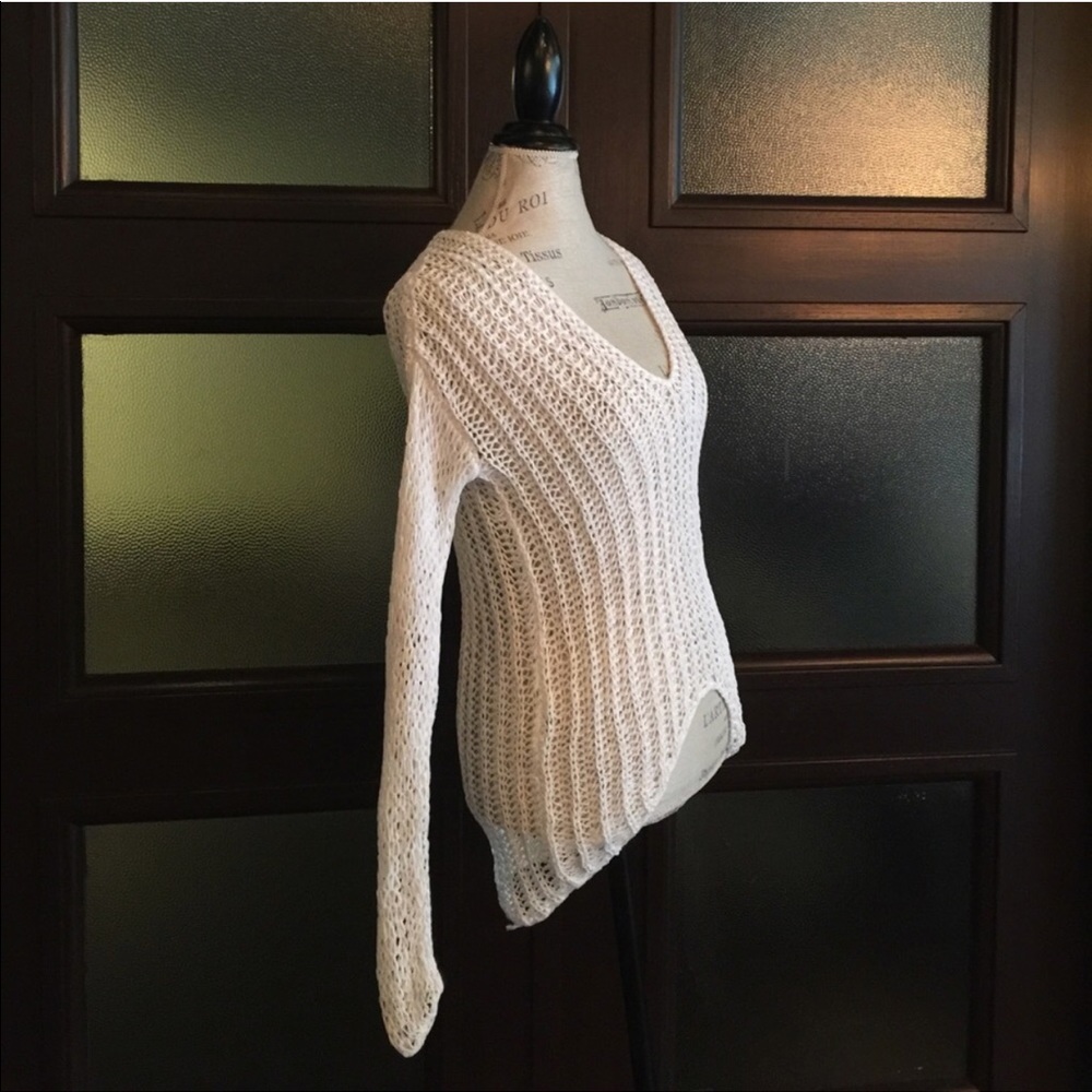 Helmut Lang white sweater